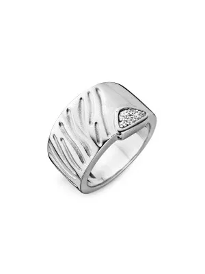 Orphelia® Women's Sterling Silver Ring - Silver ZR-3822