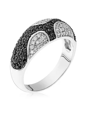 Orphelia® Women's Sterling Silver Ring - Silver ZR-3825