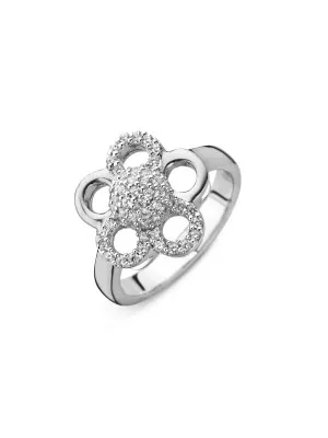 Orphelia® Women's Sterling Silver Ring - Silver ZR-3827