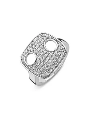 Orphelia® Women's Sterling Silver Ring - Silver ZR-3829