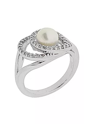 Orphelia® Women's Sterling Silver Ring - Silver ZR-3881