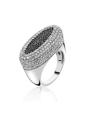 Orphelia® Women's Sterling Silver Ring - Silver ZR-3891