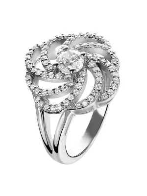 Orphelia® Women's Sterling Silver Ring - Silver ZR-3892