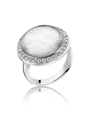 Orphelia® Women's Sterling Silver Ring - Silver ZR-3901/2