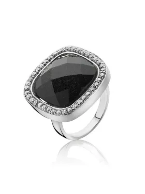 Orphelia® Women's Sterling Silver Ring - Silver ZR-3906