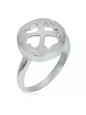 Orphelia® Women's Sterling Silver Ring - Silver ZR-3923