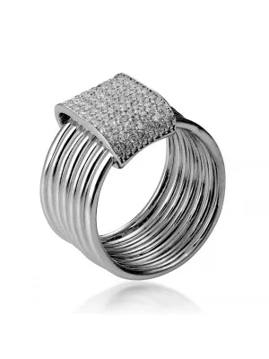 Silver Ring ZR-7417 #1