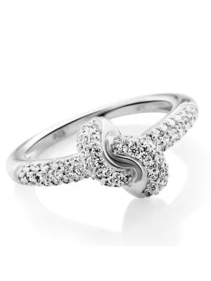 Orphelia® 'Palma' Women's Sterling Silver Ring - Silver ZR-7569