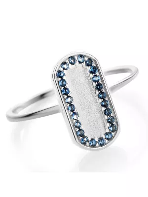 Orphelia® 'Malaga' Women's Sterling Silver Ring - Silver ZR-7573