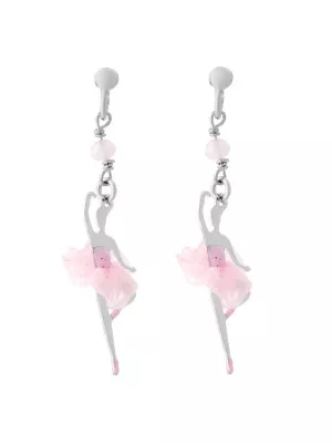 Orphelia® Child's Sterling Silver Drop Earrings - Silver ZO-7131