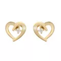 Mera Silver Stud Earrings ZO-7370 G