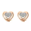 Anni Silver Stud Earrings ZO-7368 RG #1