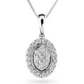 Orphelia Kamilla White-gold 18k Pendant HD-4204 #1