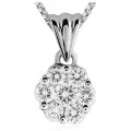 Orphelia Edina White-gold 18k Pendant HD-4211 #1