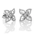 Orphelia Charlene White-gold 18k Stud Earrings OD-5321 #1