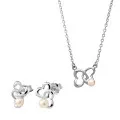 Orphelia Lili Silver Set: Chain-pendant + Earrings SET-7513 #1