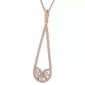 Tiziana Silver Chain With Pendant ZH-7276/RG #1