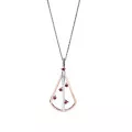 Sacha Silver Chain With Pendant ZH-7496 #1