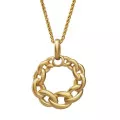 Estelle Silver Chain With Pendant ZH-7516/G