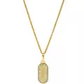 Orphelia® 'Malaga' Women's Sterling Silver Pendant with Chain - Gold ZH-7573/G