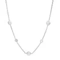 Emilia Silver Necklace ZK-7380 #1