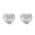 Anni Silver Stud Earrings ZO-7368 #1