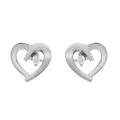 Mera Silver Stud Earrings ZO-7370