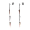 Orphelia Aada Silver Drop Earrings ZO-7433 #1