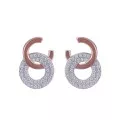 Orphelia Carleen Silver Drop Earrings ZO-7440 #1