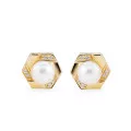 Orphelia Aliva Silver Stud Earrings ZO-7469/G #1