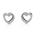 Ariana Silver Stud Earrings ZO-7482 #1