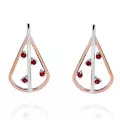 Sacha Silver Drop Earrings ZO-7496 #1