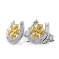 Orphelia Signature Silver Stud Earrings ZO-7517 #1