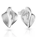 Anet Silver Stud Earrings ZO-7520 #1