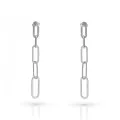 Orphelia Eve Sterling Silver Drop Earrings ZO-7550 #1