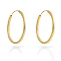 Anita Sterling Silver Hoop Earrings ZO-7553/G #1