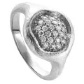 Orphelia® Women's Sterling Silver Ring - Silver ZR-3924