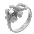 Orphelia® Women's Sterling Silver Ring - Silver ZR-3929