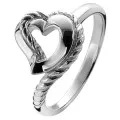 Orphelia® Women's Sterling Silver Ring - Silver ZR-3933