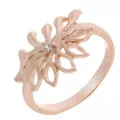 Orphelia® Women's Sterling Silver Ring - Rose ZR-6027/1