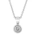 Orphelia Rosalind White-gold 18k Chain With Pendant KD-2031 #1
