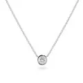 Orphelia Alexandria White-gold 18k Chain With Pendant KD-2035 #1