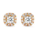 Orphelia Gilda Two-tone 18k Stud Earrings OD-5028/1 #1