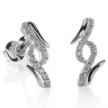 Orphelia Cosima White-gold 18k Stud Earrings OD-5323 #1