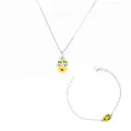 Silver Set: Chain-pendant + Bracelet SET-7135/2 #1