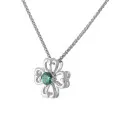 Orphelia Saffina Silver Chain With Pendant ZH-7081 #1
