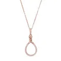 Orphelia Aava Women's Silver Chain with Pendant ZH-7421