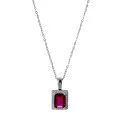 Enora Silver Chain With Pendant ZH-7425/RU #1