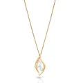 Orphelia Charlotte Silver Chain With Pendant ZH-7523/G #1
