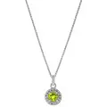 Orphelia® 'Bristol' Women's Sterling Silver Pendant with Chain - Silver ZH-7579/G